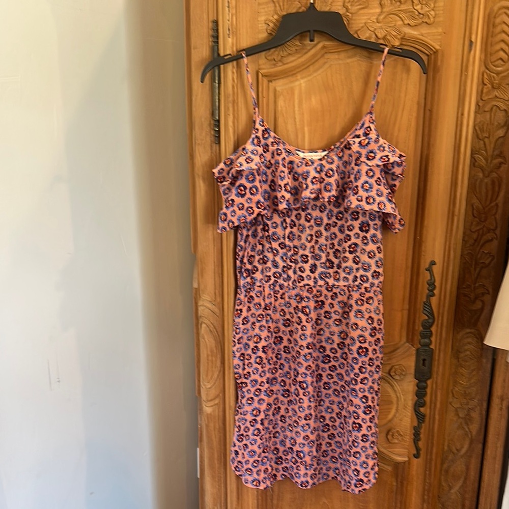 Rebecca Taylor Leopard Print silk Dress